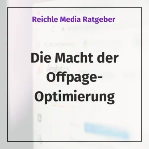 Die Macht der Offpage-Optimierung