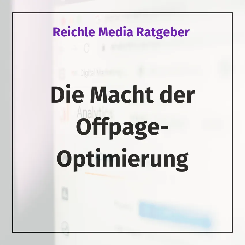 Die Macht der Offpage-Optimierung
