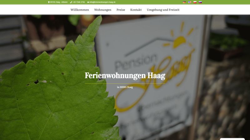 Reichle Media Kundenstimme Ferienwohnung Website